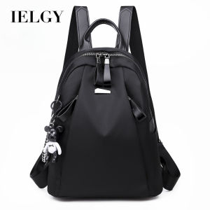 IELGY Oxford Cloth Backpack Korean Version Trendy Simple Fashion Nylon Leisure Travel Small Backpack