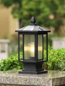 VINCAN | Waterproof Solar Outdoor Post Light
