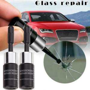 【buy 2 free 1】Car Glass Crack Repair Automotive Glass Nano Repair Windscreen Repair Glass Crack Filling Fluid Gam Cermin Kereta Ubat Cermin Kereta Retak 其汽车玻璃修复液