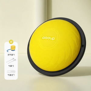 O:OOUP | Adult Fitness Yoga Pilates Core Training Semi-circle Balance Ball