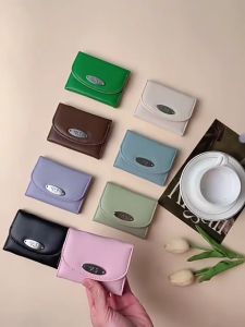 Ladies Wallet Card Holder Korean Style Simple Wallet Female Student MIni Wallet Trifold C325-51