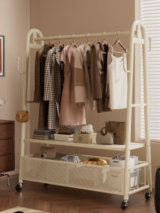 YIXUAN | Easy-to-Move Double Layer Coat Rack