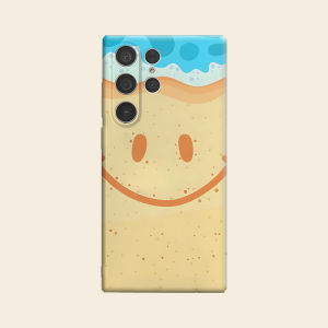 BILIBILI | beach smiley sand ocean Luxury Fashion Full Lens Protective Case for Samsung Galaxy S26 S25 S24 A56 A36 Plus Ultra