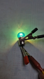 PHYLLIS หลอดไฟรถยนต์ สีฟ้า #67 12V 10W 1จุด(1ไส้) BLUE เขี้ยวตรง BA15S หลอดไฟเลี้ยว หลอดไฟหรี่ [#67 ฟ้า ตรง]