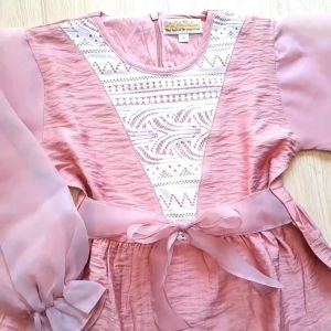 Naura Kids 2IN1 Set Jilbab Terbaru 2023: Baju Anak Perempuan Trendy & Modern