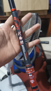 Joran Tegek X-CROSS JUXING Special Power – Black Carbon 24T Pipa Solid Ujung Kuat 7H Super Ringan Tahan Tekanan