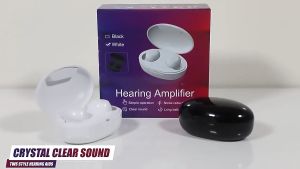 【Customized Version】1 Pair Mini Rechargeable Hearing Aids Hearing aid Hearing aid rechargeable Sound amplifier voice amplifier Adjustable Sound Voice Hearing aid original amplifier aids - Lazada