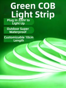 YUANMUXUAN | High Brightness Waterproof Green LED Strip 220V