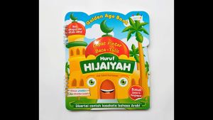 Buku Anak Wipe & Clean Cepat Pintar Baca-Tulis Huruf Hijaiyah Golden Age Book Bonus Spidol