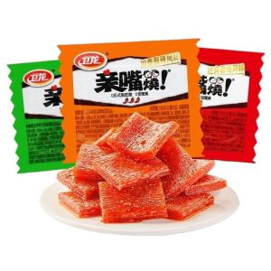 Classic Nostalgic Leisure Food Spicy Strip Snack Wailong Kiss Burn Spicy Slice Big Knife Meat Childhood Nostalgia Snack