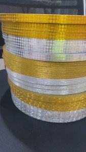 2 ม้วนใหญ่ ริบบิ้นพับเหรียญ กากเพชร อัดลาย เบอร์ ซึ่งคุณสามารถรอซูเพื่อการแฮกเการหรือปากอ่อน ยาวของเนื้อหนา 300 หลา