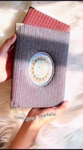 Al-Quran A5 Glitter & Tasbih Premium Desain Persian