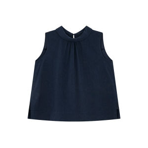NIHAOKANONG | Áo Blouse Không Tay Phong Cách Ngọt Ngào