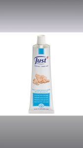 Just Active Cream 100ml | Korean Moisturizing & Brightening Cream for Sensitive Skin | Oil-Moisture Balance with Wheat Germ & Calendula | Hydrating Face & Body Cream