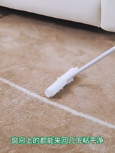 【SG SELLER】CHEAPEST 10cm/26cm roller Long Pole  Roller Mop Dust Pet Hair remover roller  Extendable Rod Refillable big roller