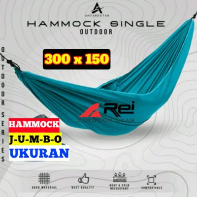 Hammock Jumbo 3 Meter. Super Kuat. Ayunan Pohon Quality