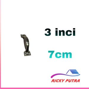 Tarikan pintu lemari laci handle dorpul 3 4 5 inci sudah lengkap skrup