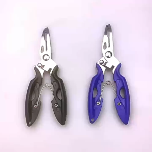 Stainless Steel Micro Split Ring Plier Braid Fishing Gear Scissor Fishing Pliers