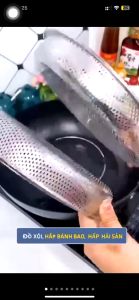 Rổ hấp chất liệu inox 304 có tích hợp quai xách và chân đế vỉ hấp cao cấp