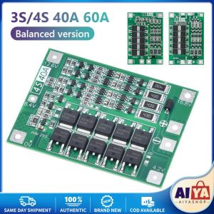 BMS 3S 12V 40A Balancer 18650 Lithium Battery Protection Board 3S BMS Li-ion Charger Charging with Balance