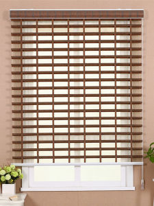 Shangri-La Soft Roller Blind with Ladder Belt for Study Room Dining Room Living Room Waterproof Sunshade Office Blind No Drilling Required