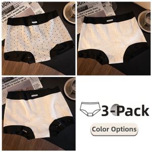 JIAZINI | Cotton Antibacterial High Waist无缝Underwear