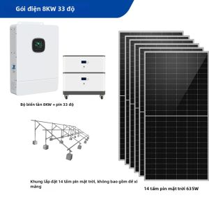 GUANGHEYUAN | Hệ Thống Pin Lưu Trữ Năng Lượng Quang Điện Gếp Đặt Được 220V