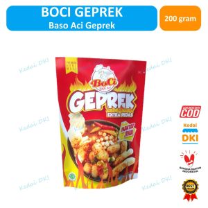 BOCI Bakso Aci Mantap Jiwa - Asli garut original geprek korean spicy White curry kedaidki kedai dki [ Paling Laku ]