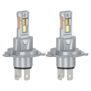 ไฟหน้า LED H4 แบบสูง-ต่ำ Canbus 150W 6000K หลอดไฟสว่างพิเศษ Turbo CSP ไฟหน้า 20000LM