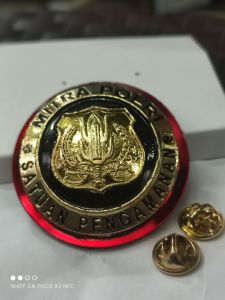 LENCANA MITRA POLRI Cor LAIPIS AKRILIK