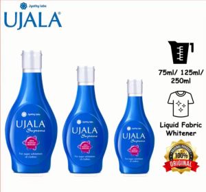 Jsense 75ml UJALA Liquid Fabric Whitener Whitening / Cecair Nila Pemutih Baju