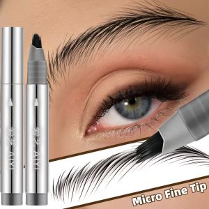 Waterproof Long Lasting 4D Eyebrow Pen Microblade Tinted Smudge Proof Liquid Tip for Natura