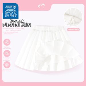 JEANSWEST SPORT | Summer New Style Girls Pleated Mini Skirt
