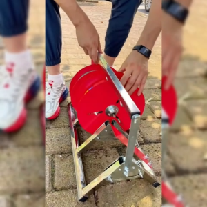 โรลม้วนสายไฟ (5 โรล) โรลม้วนสายไฟ ชุดม้วนสายไฟ ถนอมสายไฟ สำหรับช่างไฟ ชั้นวางสายสายไฟเครื่องปล่อยสายไฟแบบพับได้สาย BV สินค้าพร้อมส่งทั่วไทย