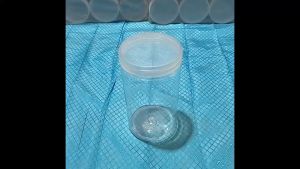 (Murah Meriah) Toples Makanan 1.000 ml dari Bahan Plastik