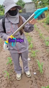 Gậy bón phân INOX tay bóp điều chỉnh phân