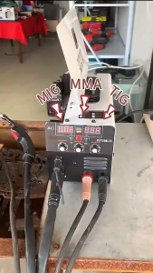 REAIM MIG999 MIG Welding Machine Welding Set MIG tanpa gas Rod Full Set