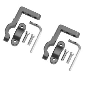 Universal Car & Motorcycle Headlight Clip Bracket Kit 1/2pcs LED Work Light Pole Installation for Truck Car ATV Motorcycle