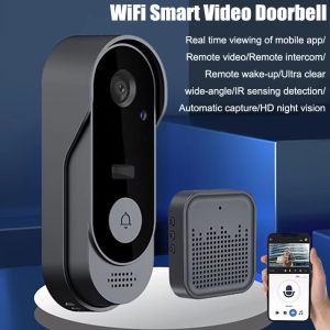 Tuya Doorbell Camera Wireless Bundle Doorbell Smart Home WIFI HD Outdoor Door Bell Camera Security Video Intercom Night Vision