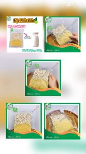 GÓI 100G_HẠT NẤU SỮA GỒM HẠT SEN + HẠT KÊ THƠM NGON HEALTHY