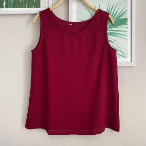 Tặng kèm cột tóc vải đũi - Áo đũi sát nách MiniMiu cổ tròn công sở đi biển mặc nhà siêu phẩm cho mùa hè