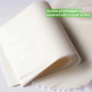 Greaseproof Paper Liner Wrapper for Burger Nachos Fries