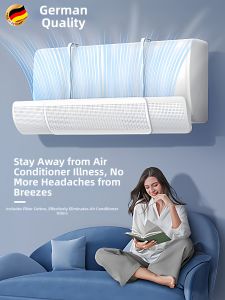 Windproof No Condensation Air Conditioner Barrier Curtain