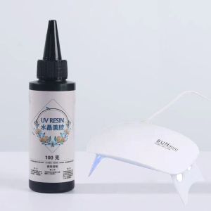 Keo UV Trong Suốt Cao Nhanh Khô Chống Vàng Keo Bảo Vệ Lớp Phủ Nhựa Ép Nhiệt DIY Thủ Công Keo Epoxy Không Bóng
