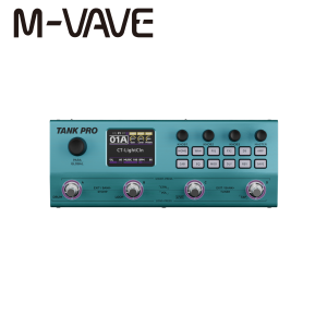 M-VAVE | Bàn Đạp Guitar Điện M-VAVE TANK PRO Với 90 Mẫu Amply & Cabin Hơn 300 Hiệu Ứng 120 Preset Looper 150 Giây Giắc Ghi Âm XLR