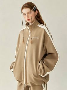 Vintage Academic Style Thickened Fleece Jacket
