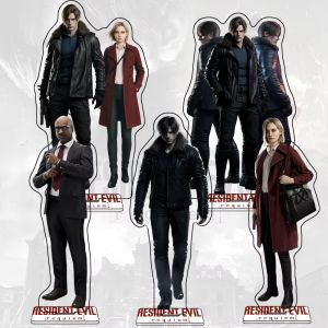 Bandai | for Resident Evil Requiem 15CM Leon Scott Kennedy Grace Ashcroft Acrylic Stand Figure Desktop Decor Collection For Gamers