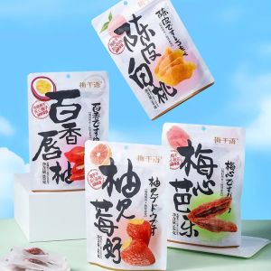 Super Friend Taste 60g Lychee Grapefruit Bitter Sweet Double Combination Dried Fruit Snack Tangy Sweet Appetizing Mango Dry