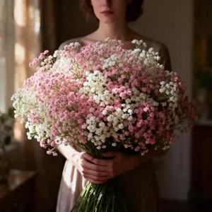 46 Bó Hoa Giả Gypsophila 1380 Bông Tạo Cảm Giác Như Thật Trang Trí Hoa Giả Cho Đám Cưới Và Sự Kiện Quanh Năm