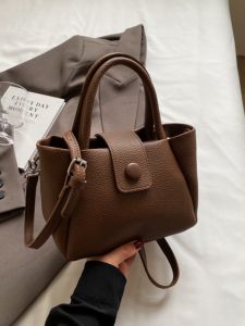 Fashionable Bucket Bag Single Shoulder Handbag Crossbody Underarm Bag Casual Style Korean Trendy Summer 2024 New Arrival